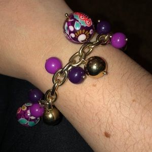 Purple bracelet